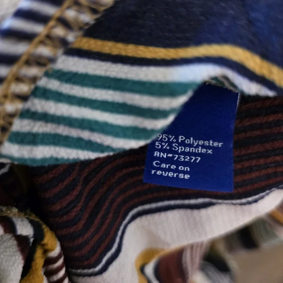 Apt 9 | Large | Striped Wrap Shirt - Picture 9 of 10